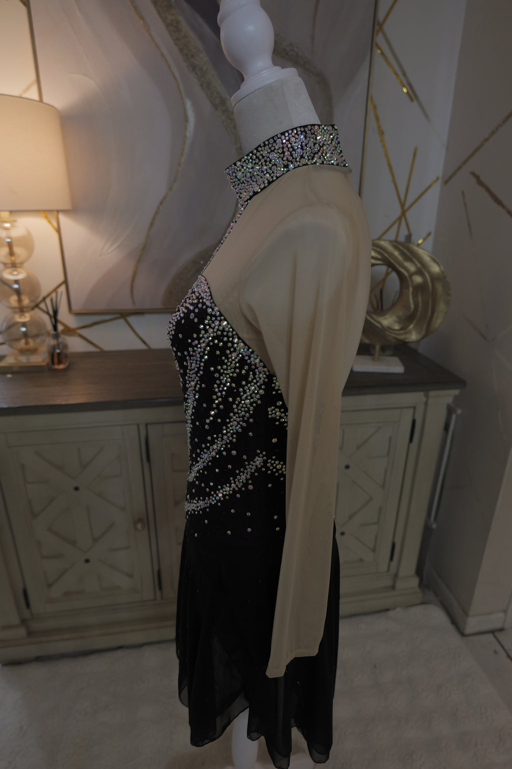 NWT adult S Mesh over Mesh , Dance skirt