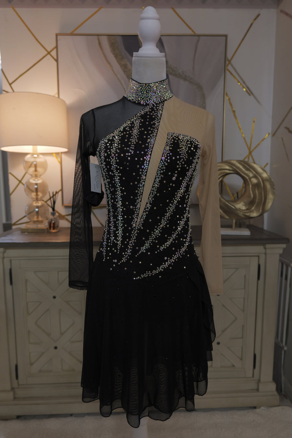 NWT adult S Mesh over Mesh , Dance skirt