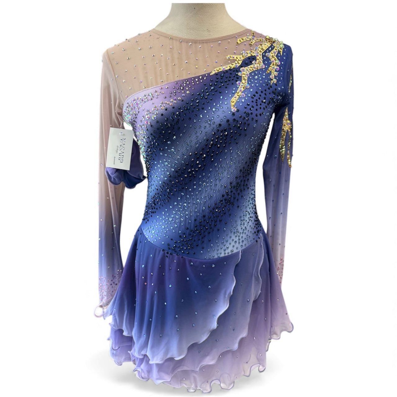 Figure Skating Dress Adult Medium Ombré
